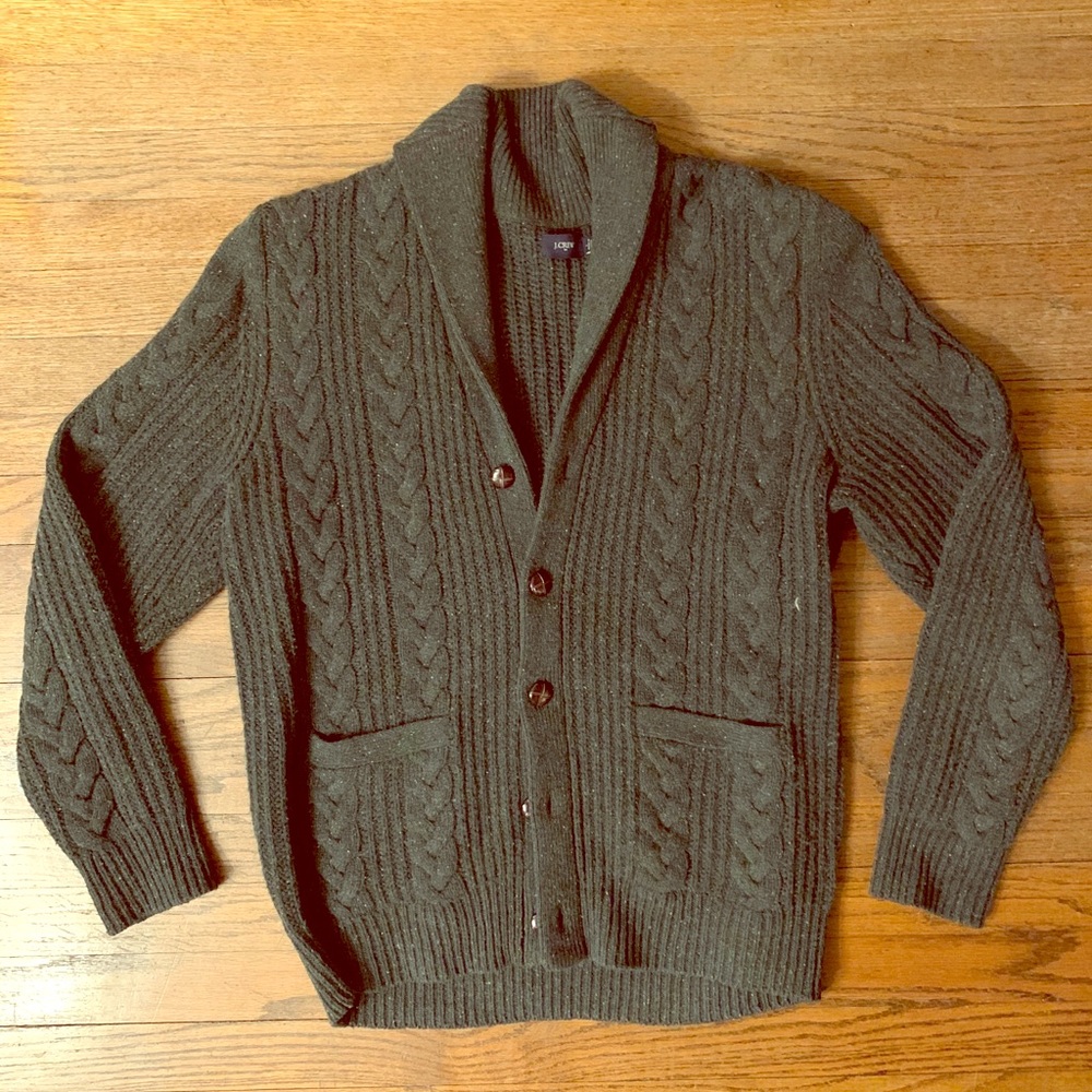 J. Crew Men’s Cardigan • Size L • Like New